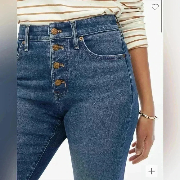 JCREW Curvy essential straight jean in all-day stretch - NWT - Picture 4 of 14